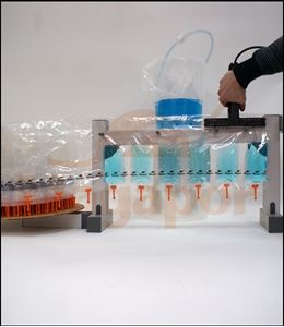 Picture of Manual system for packaging semen doses
