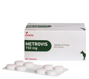 Picture of Metrovis 750 mg/8 tbl blister
