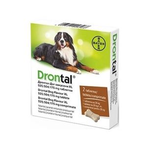 Drontal Plus Flavour Dog XL 2 tablete