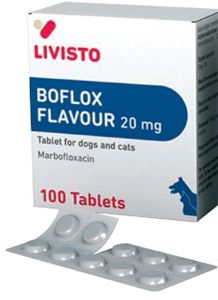 Picture of Boflox flavour 20 mg 100 tablets
