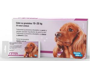 Fiprin 134 mg spot dog M 25 x 1,34 ml